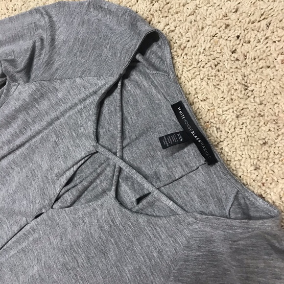 WHBM layered long sleeve top - Picture 2 of 3